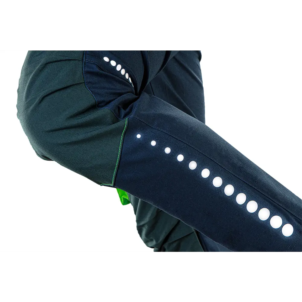 Брюки рабочие Neo Tools Premium темно-синие/зеленые размер XL рост 184-187 STLM-2123762 - Вид №5