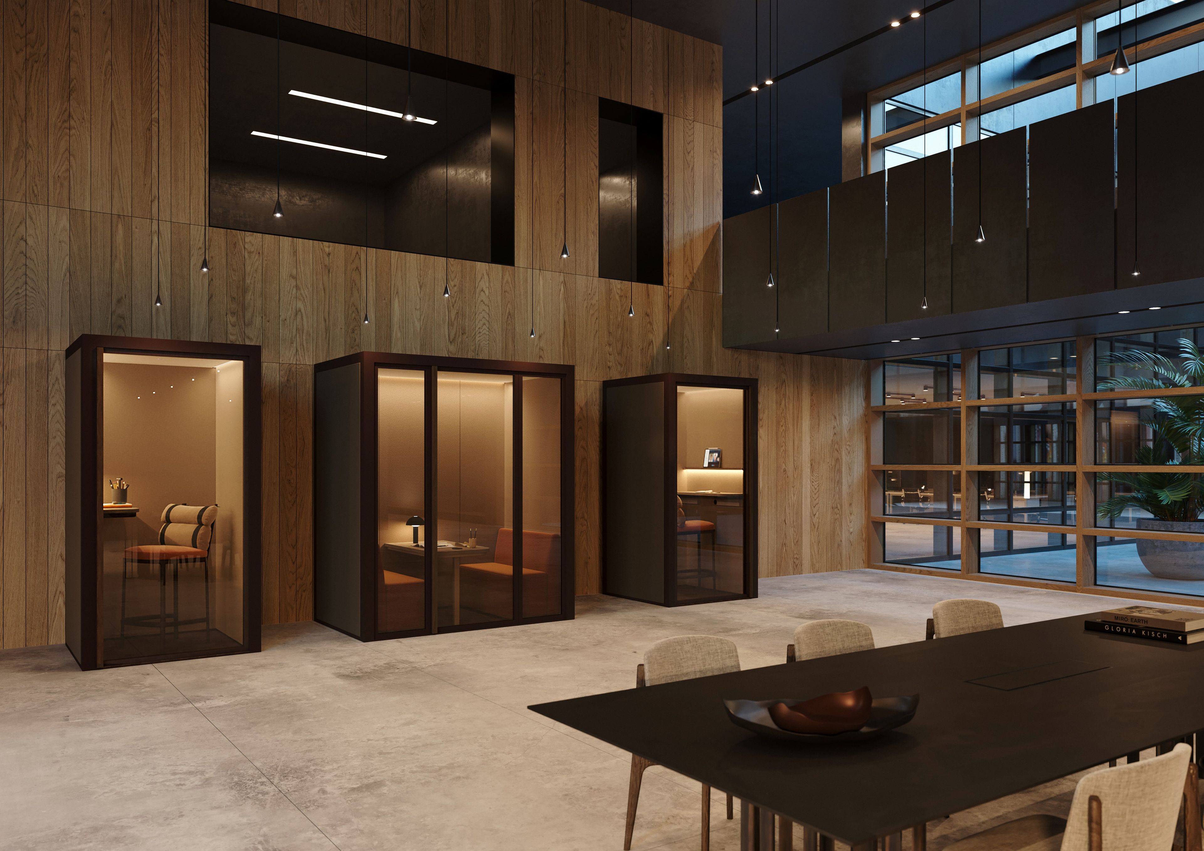 Одноместный акустическая офисная кабина Kettal Телефонная будка ARCH-00032133 - Вид №12