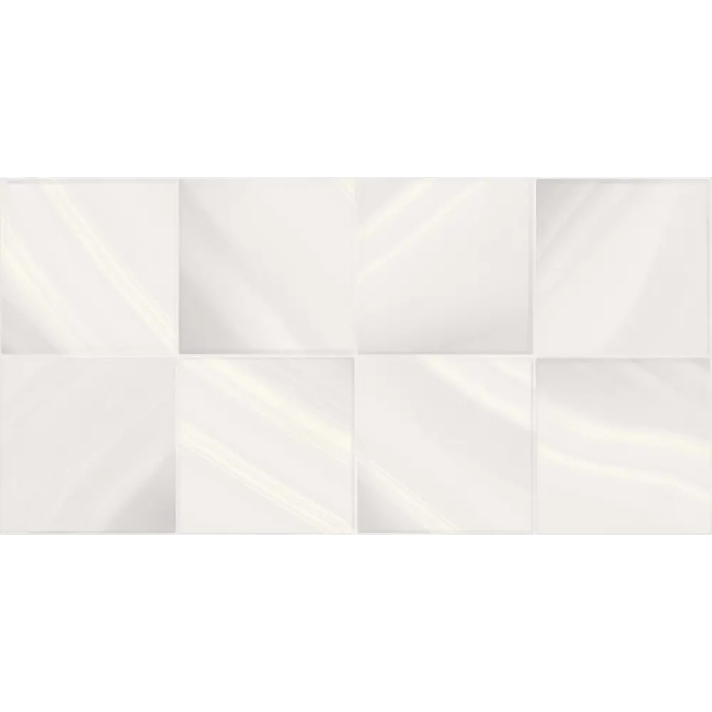 Плитка Miracle Square 24.9x50 см 1.37 м², цвет белый Santreyd STLM-2136371