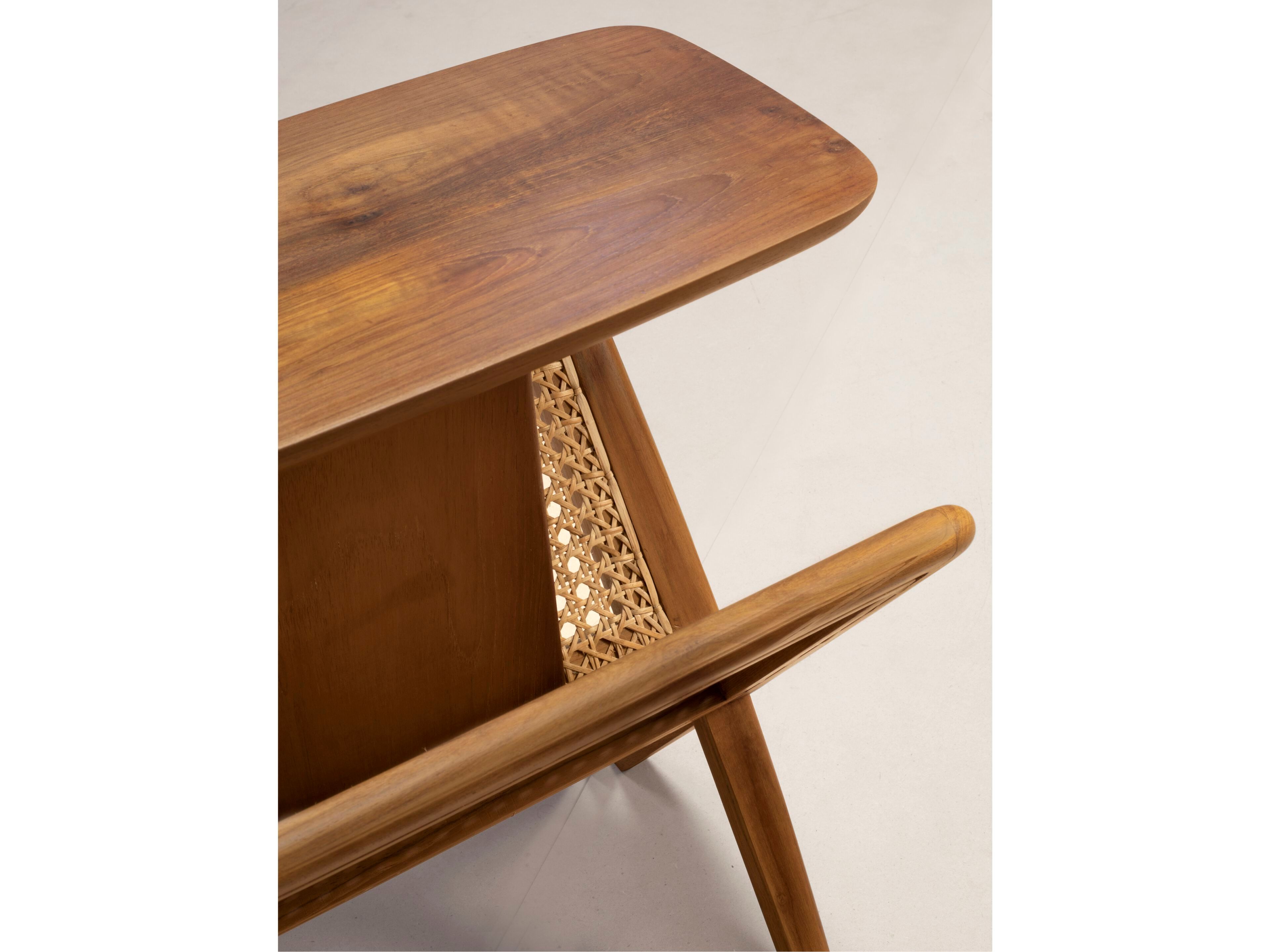 Журнальный столик из тикового дерева с журнальной стойкой Phantom Hands Muṅgāru ARCH-00127283 - Вид №3