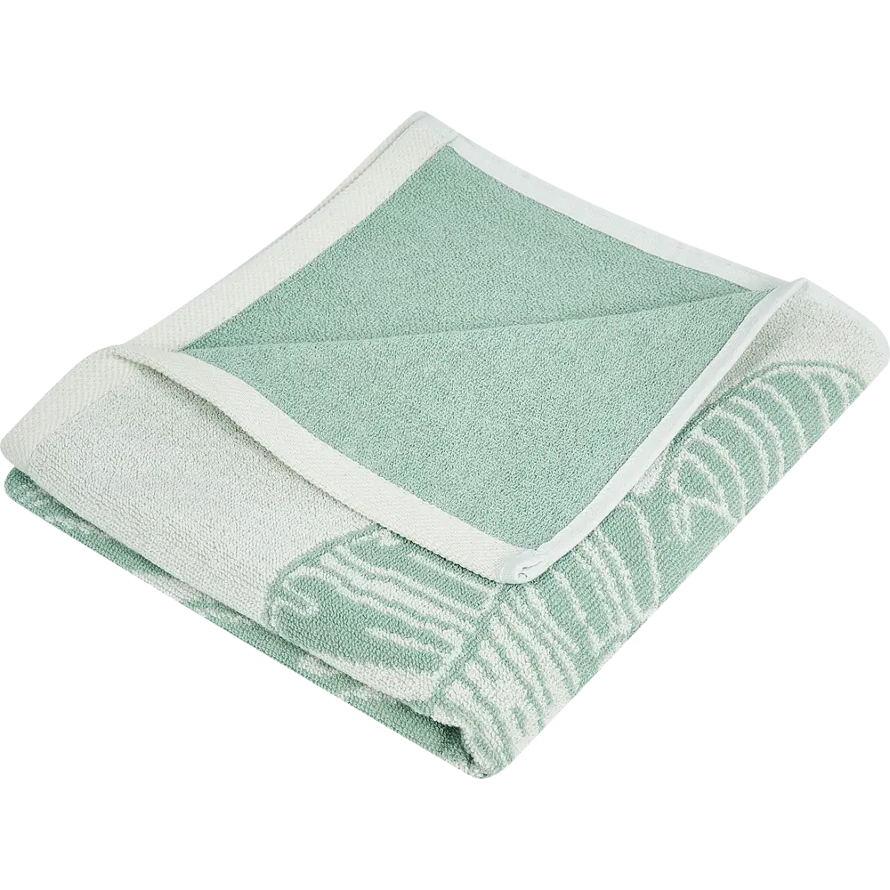 Полотенце махровое "Сенсус" 50x90 см цвет мятный Santreyd STLM-2074604 - Вид №2