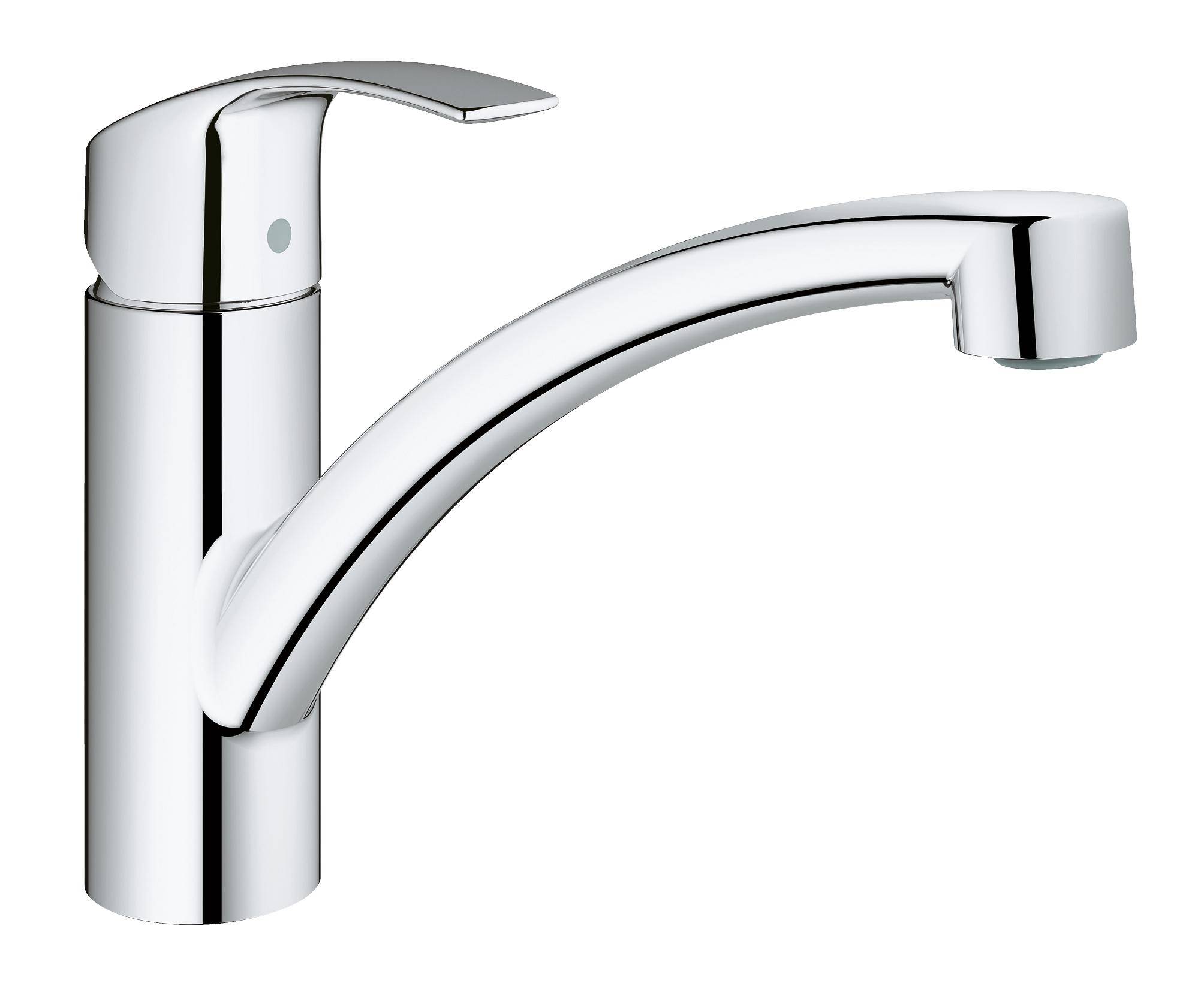 Смеситель для кухни GROHE Eurosmart new с низким изливом, хром (33281002) - Вид №8