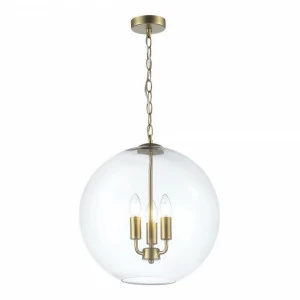 Подвесная люстра Favourite Bulla 2295-3P FAVOURITE ДИЗАЙНЕРСКИЕ, BULLA, ШАР 220423 Золотой