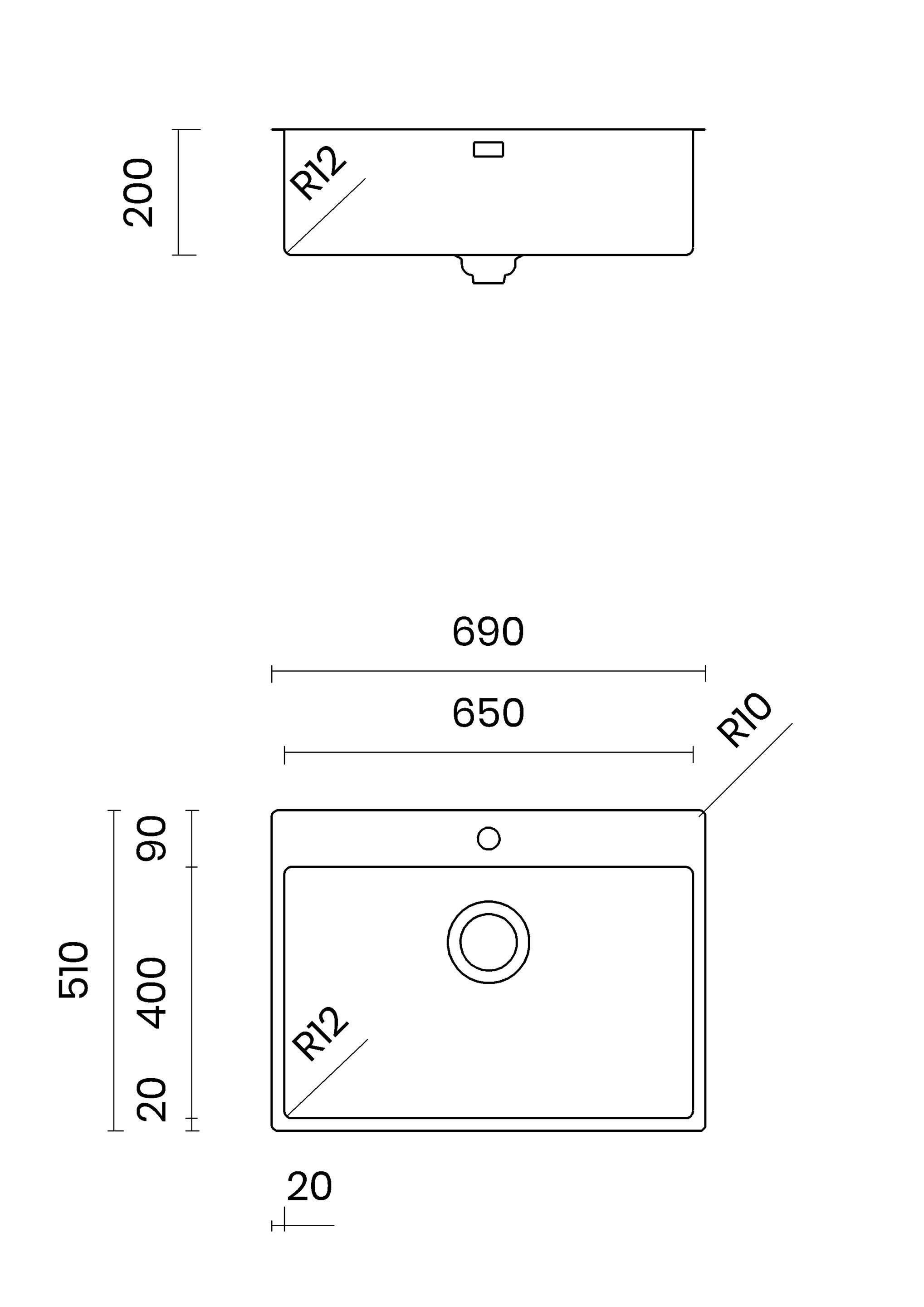 Раковина из нержавеющей стали TASCA Pura ARCH-00030573 - Вид №11