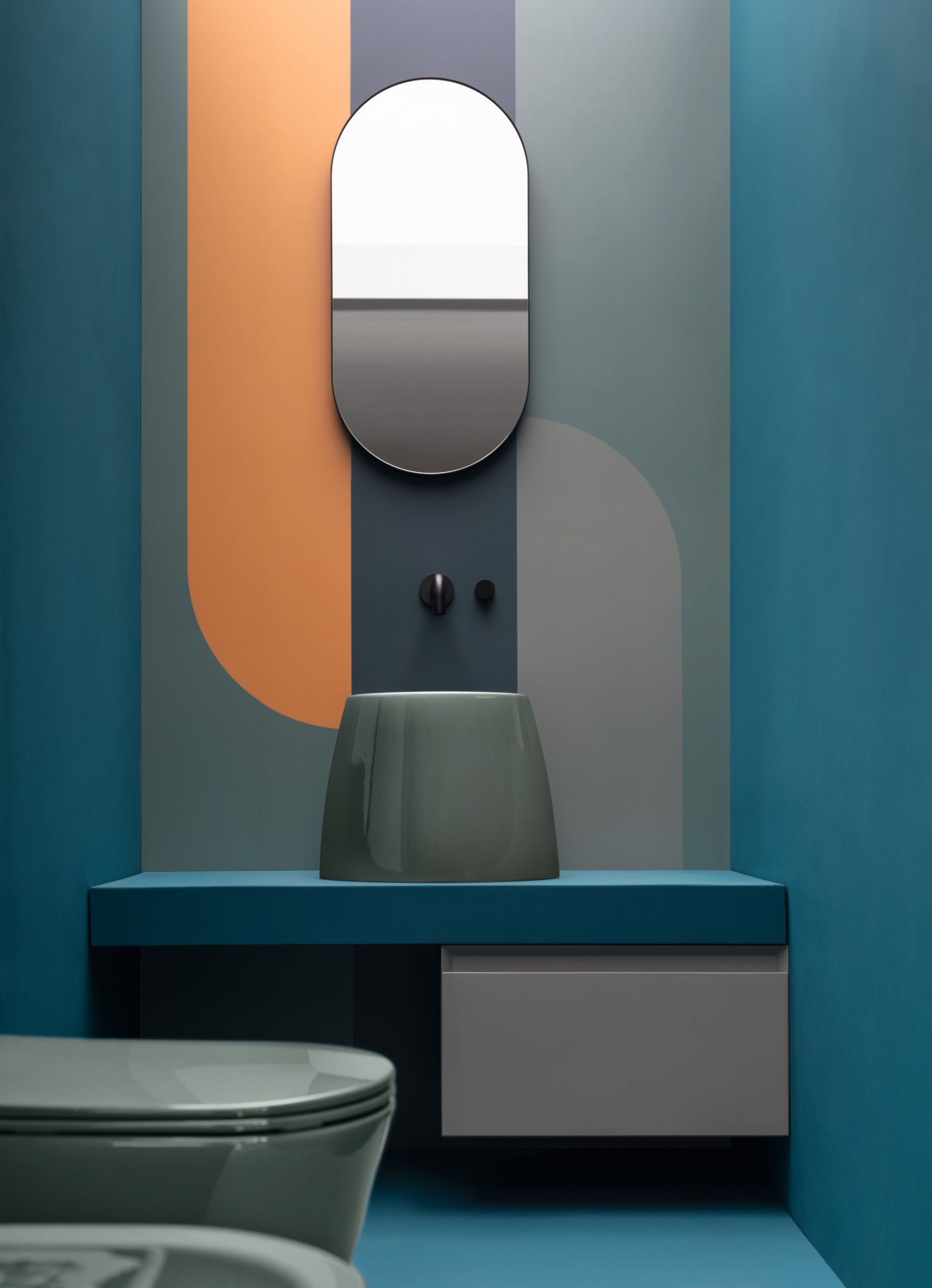 Керамическая круглая столешница Axa Vis ARCH-00149354 - Вид №2