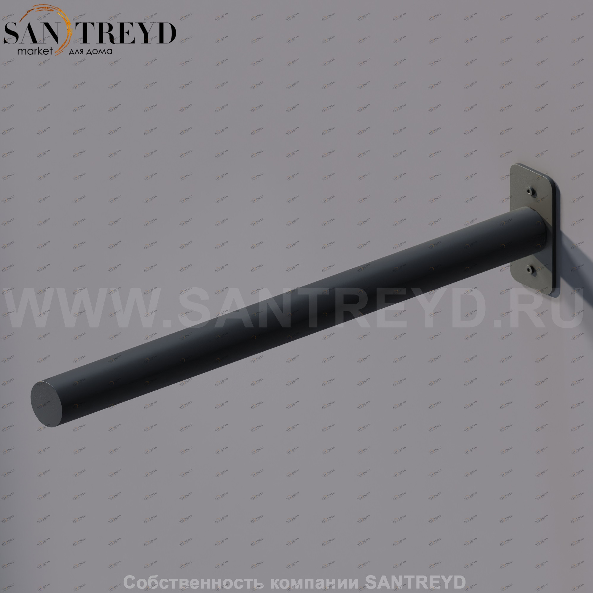 Agape MACH 2 Плотенцедержатель черный AMC20934E