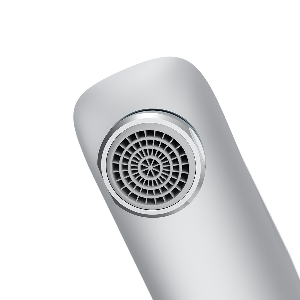 770210200 смеситель для умывальника белый Damixa Origin Bit  - Вид №6