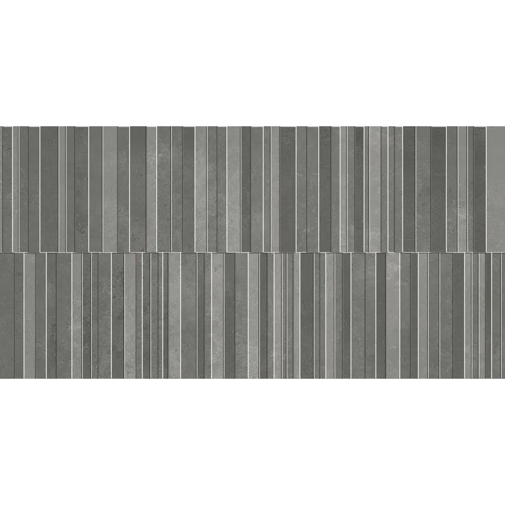 Плитка настенная KREAFORTA Mersey Dark 20x40 см 1.2 м² матовый цвет графитовый STLM-2208265 - Вид №1