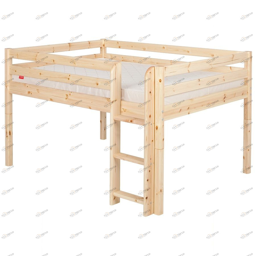 Кровать Flexa Classic односпальная, лакированная, 190 см 90101071