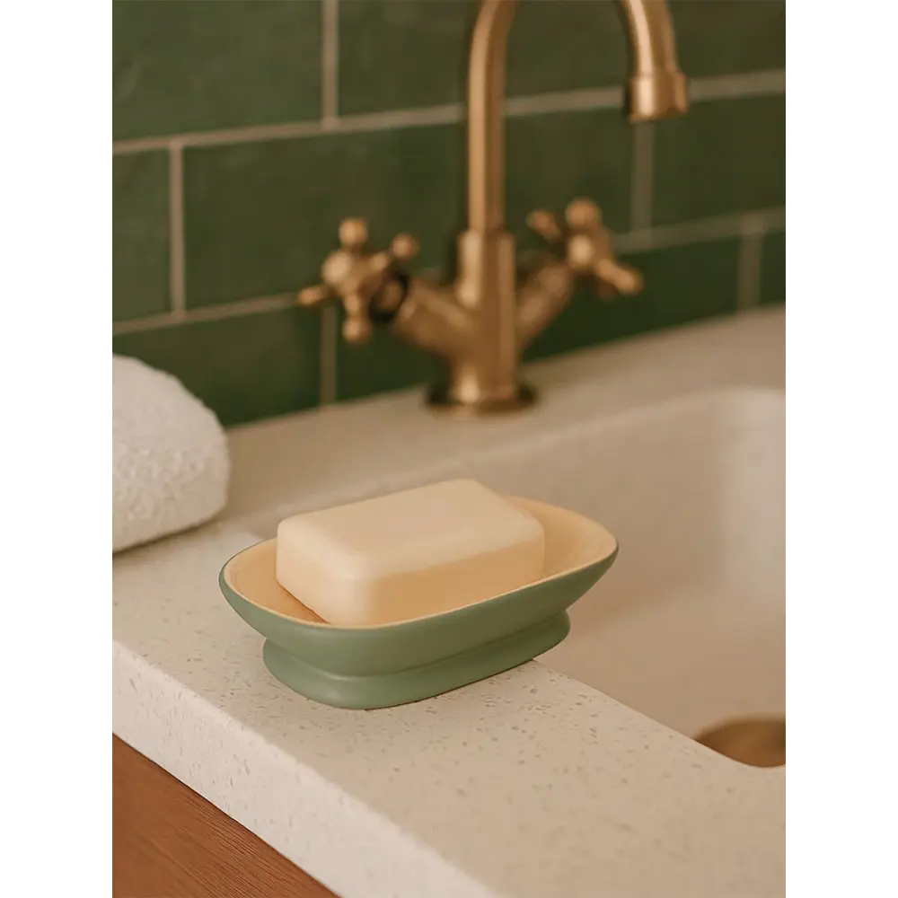 Мыльница хлоя керамика зеленый Santreyd STLM-2028834 - Вид №6