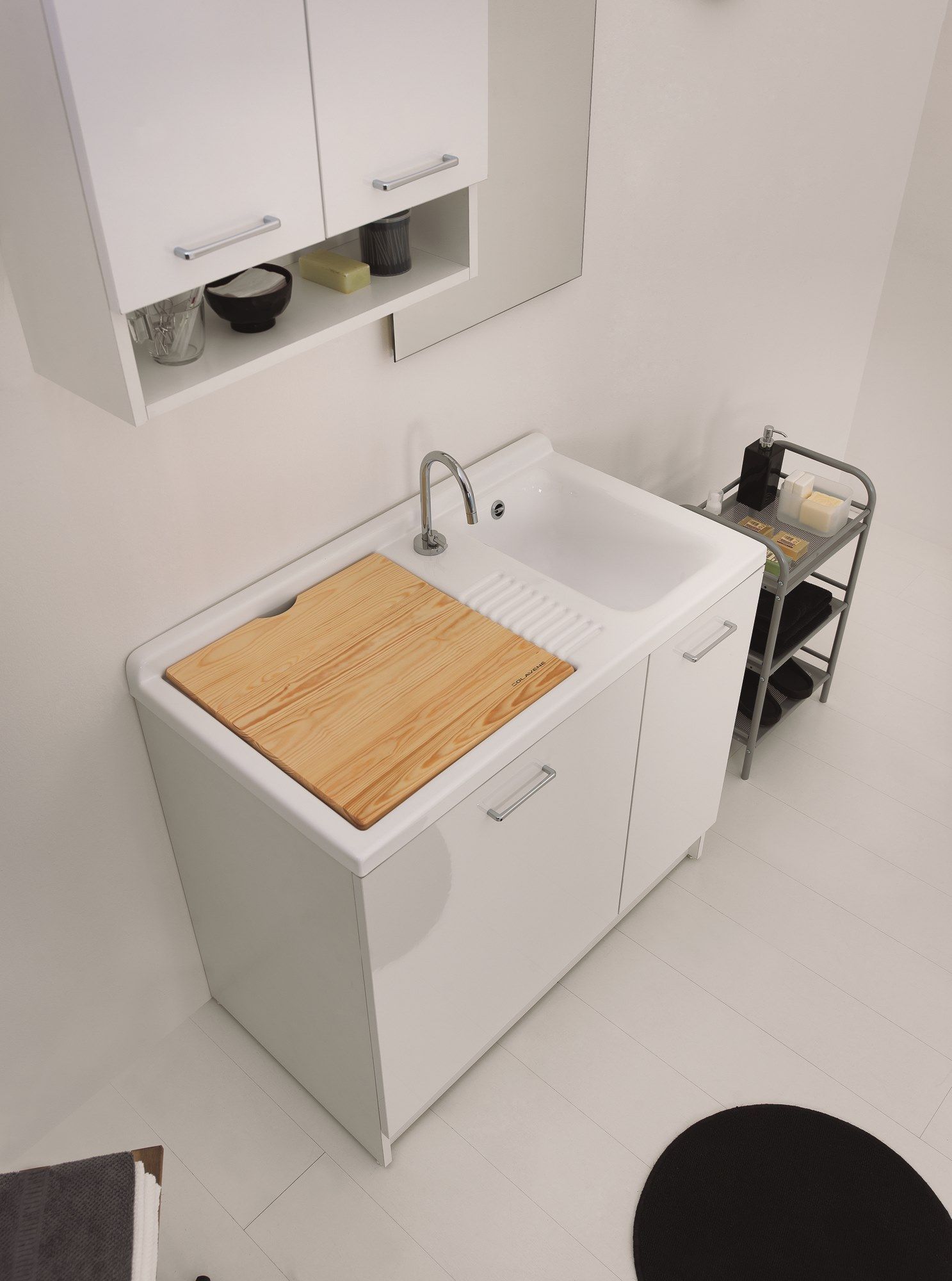 Керамический модульный шкаф для белья со стиральной машиной COLAVENE Active Wash ARCH-00139232 - Вид №8