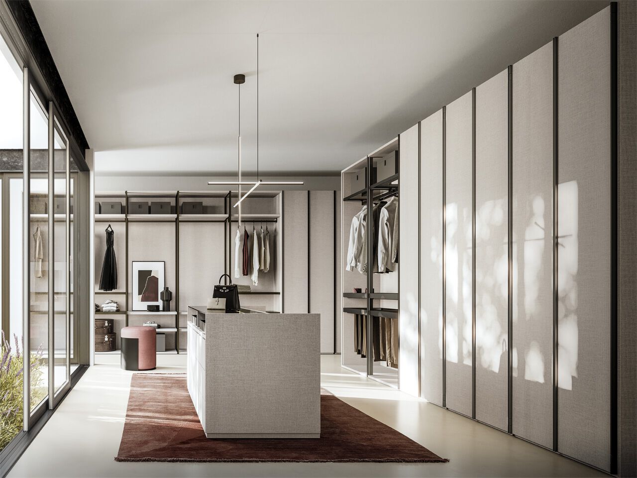 Деревянная секционная гардеробная Santalucia Mobili Luxury ARCH-00068324 - Вид №3