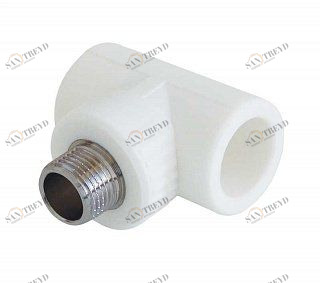 Тройник KALDE переходной НР D32х1/2"х32 полипропиленовый белый 3222TMO320B32