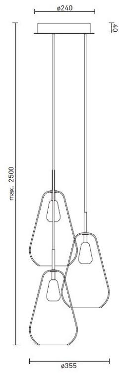 Nuura Подвесной светильник из дутого стекла Anoli 01030122 - Вид №4