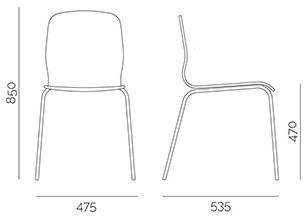 PF Stile Стул из шерстяного войлока sun-id-1453874 - Вид №1