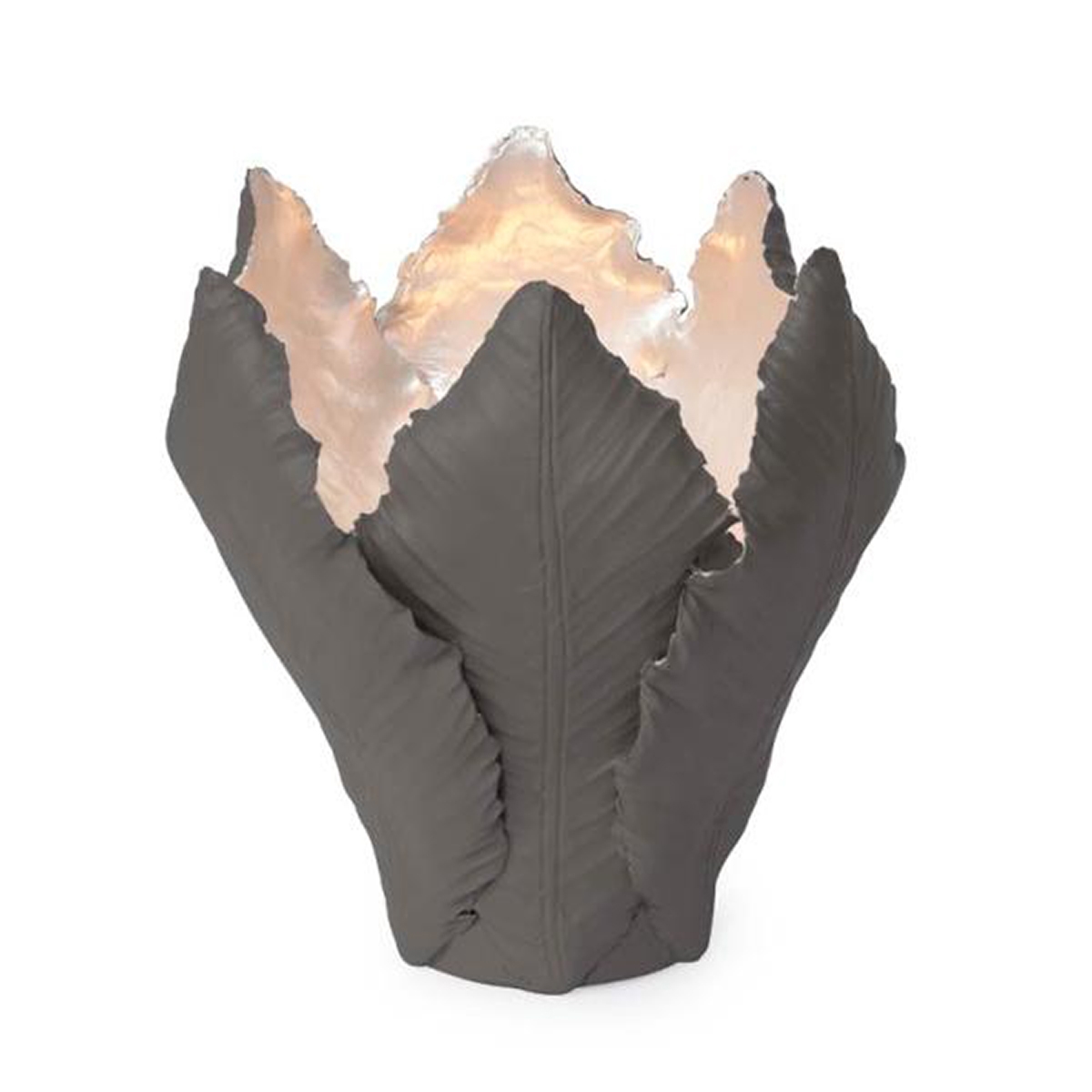 300050,93 ABHIKA ПОДСВЕЧНИК ТЮЛЬПАН BLACK/GOLD 300050.93 - Вид №1