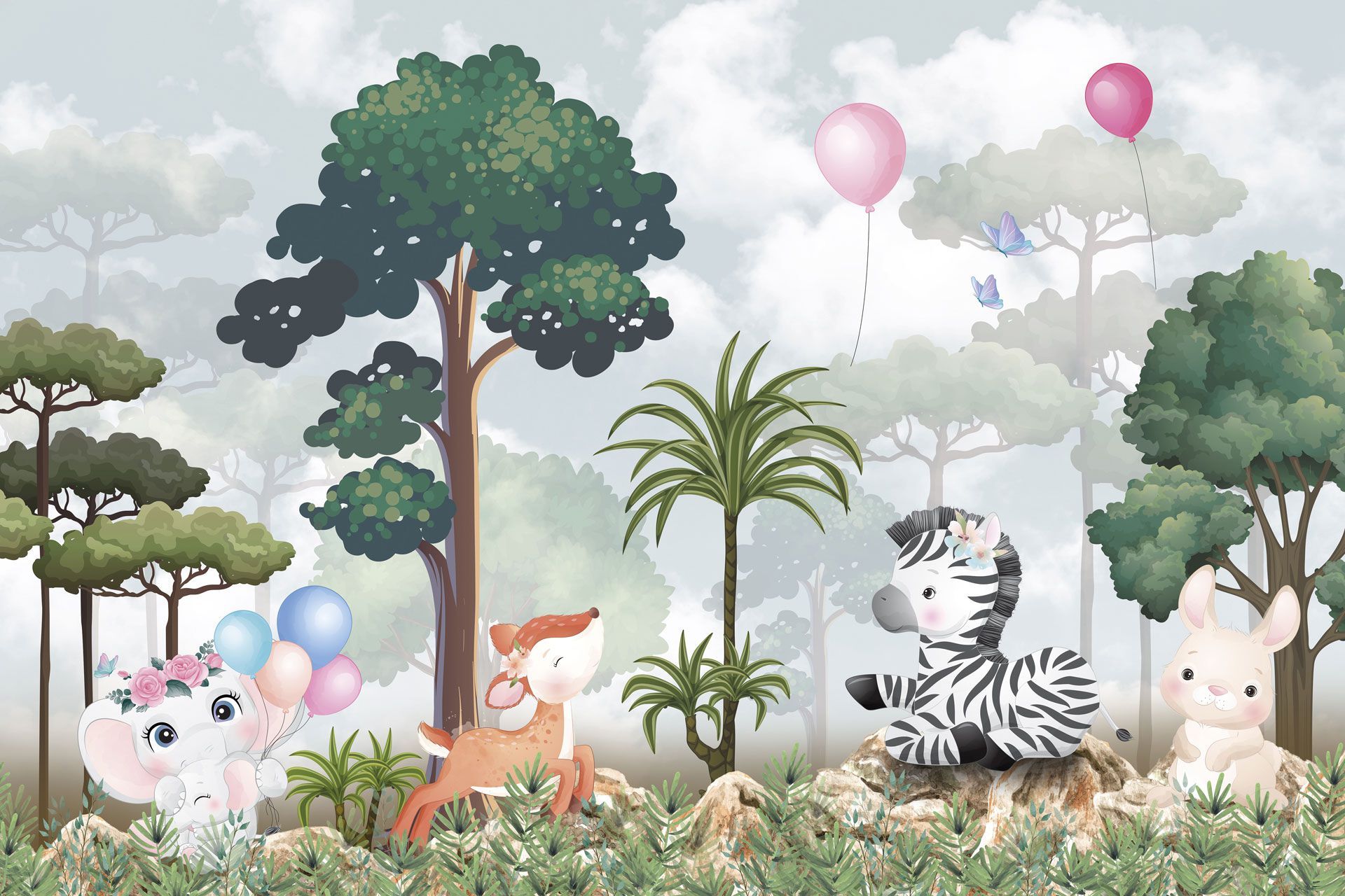 Панорамные обои для детей Rimura 2025 ARCH-00025183