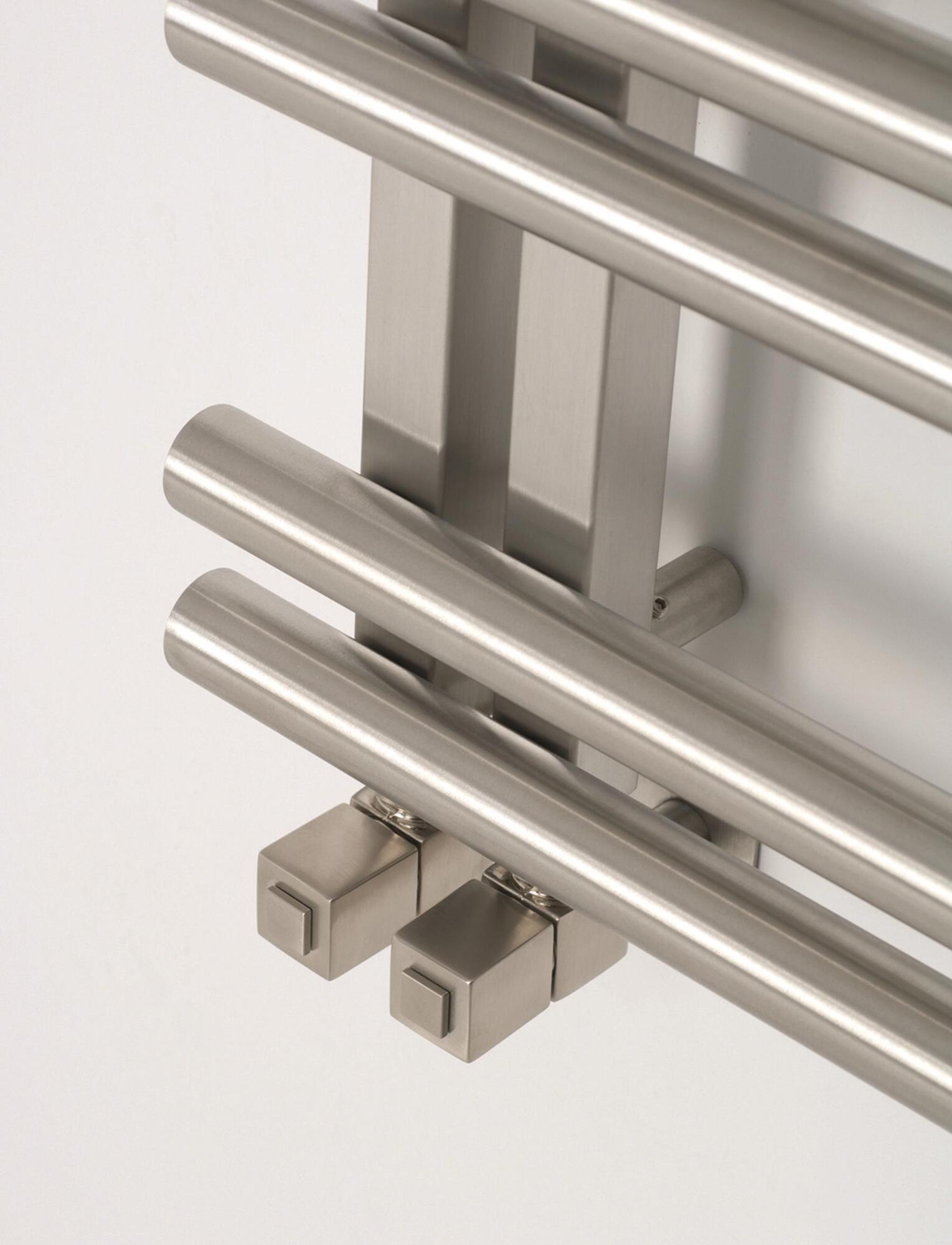 Полотенцесушитель Hammam JUPITER Stainless steel  комбинированный; электрический или водяной Сталь  - Вид №31