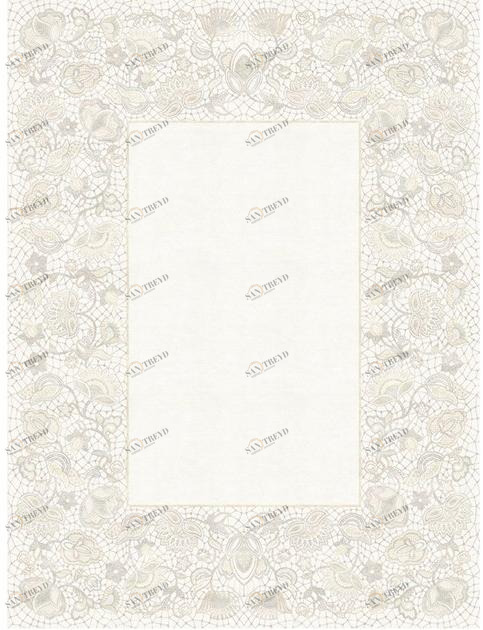 Tapis Rouge Прямоугольный коврик ручной работы Dentelle Tr1356