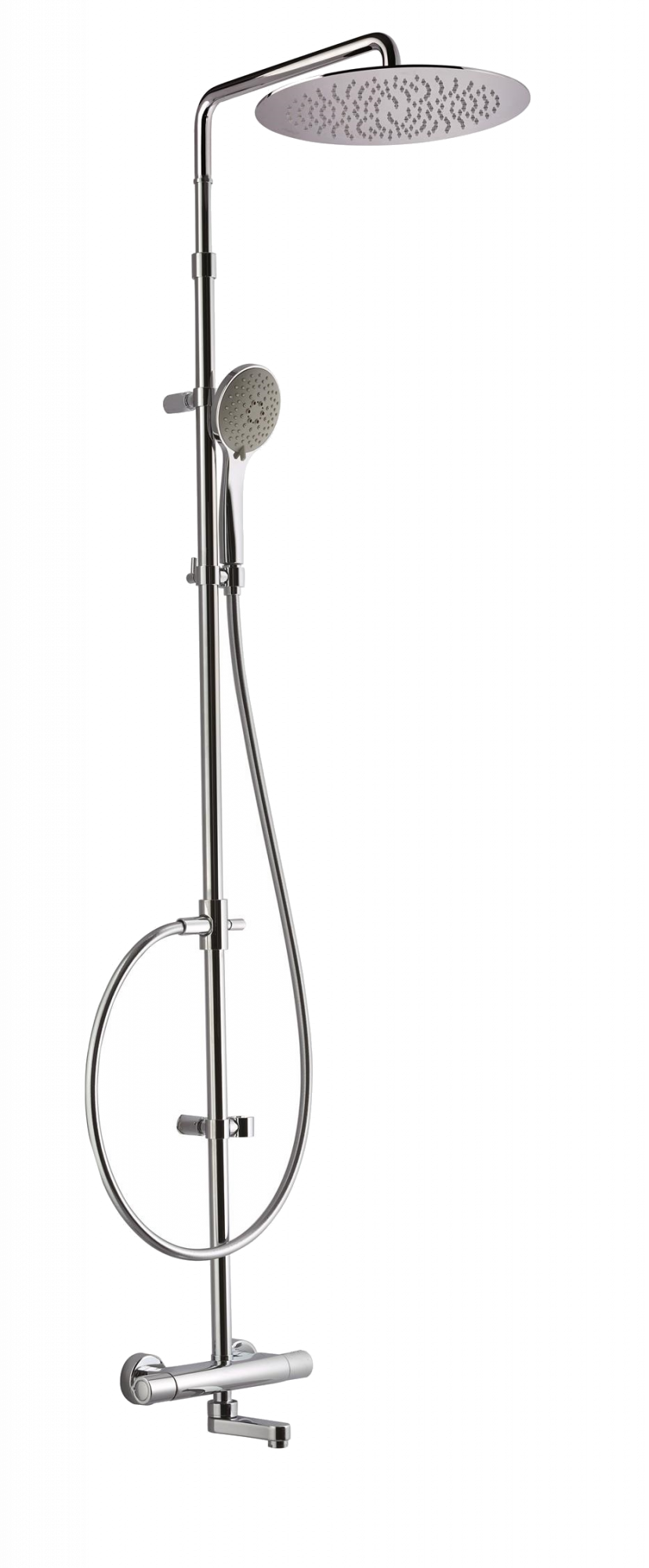 01-1965-N-CR CARIMALI Телескопическая ванна Rigoletto, инспектируемая лейка MySlim 