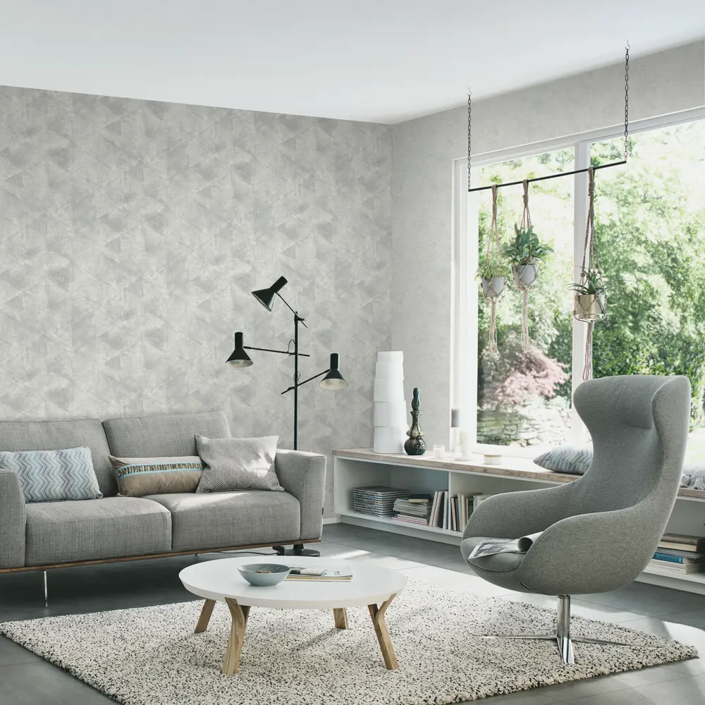 Обои флизелиновые Rasch Victor серые 1.06 м A970906 Victoria STLM-2029199 - Вид №3