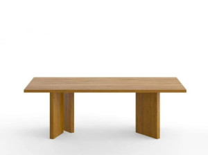 Прямоугольный обеденный стол из дуба