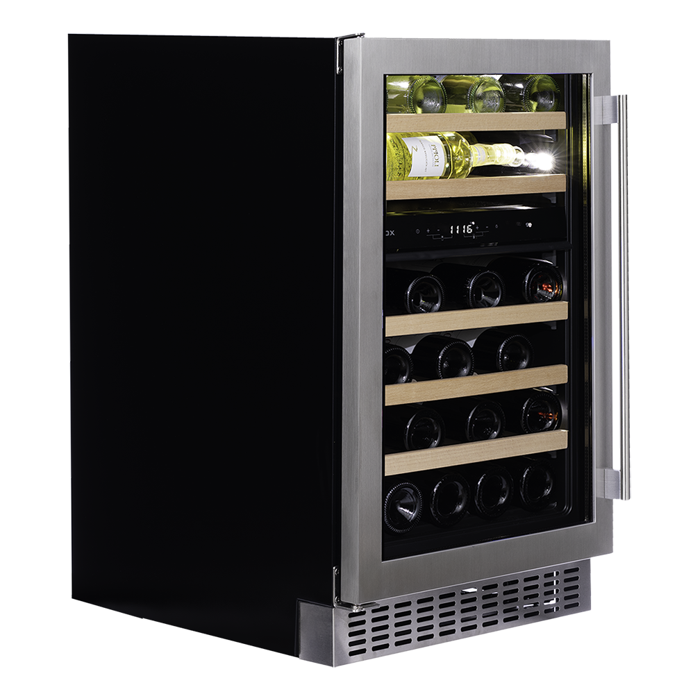 9179745 Винный шкаф Dunavox DAUF-38.100DSS серебристый STDN-0031909