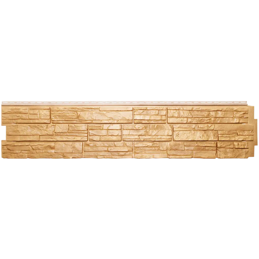 Фасадная панель Grand Line 345x1535 мм Я-Фасад Крымский сланец песок 0.46 м² Нет STLM-2002591