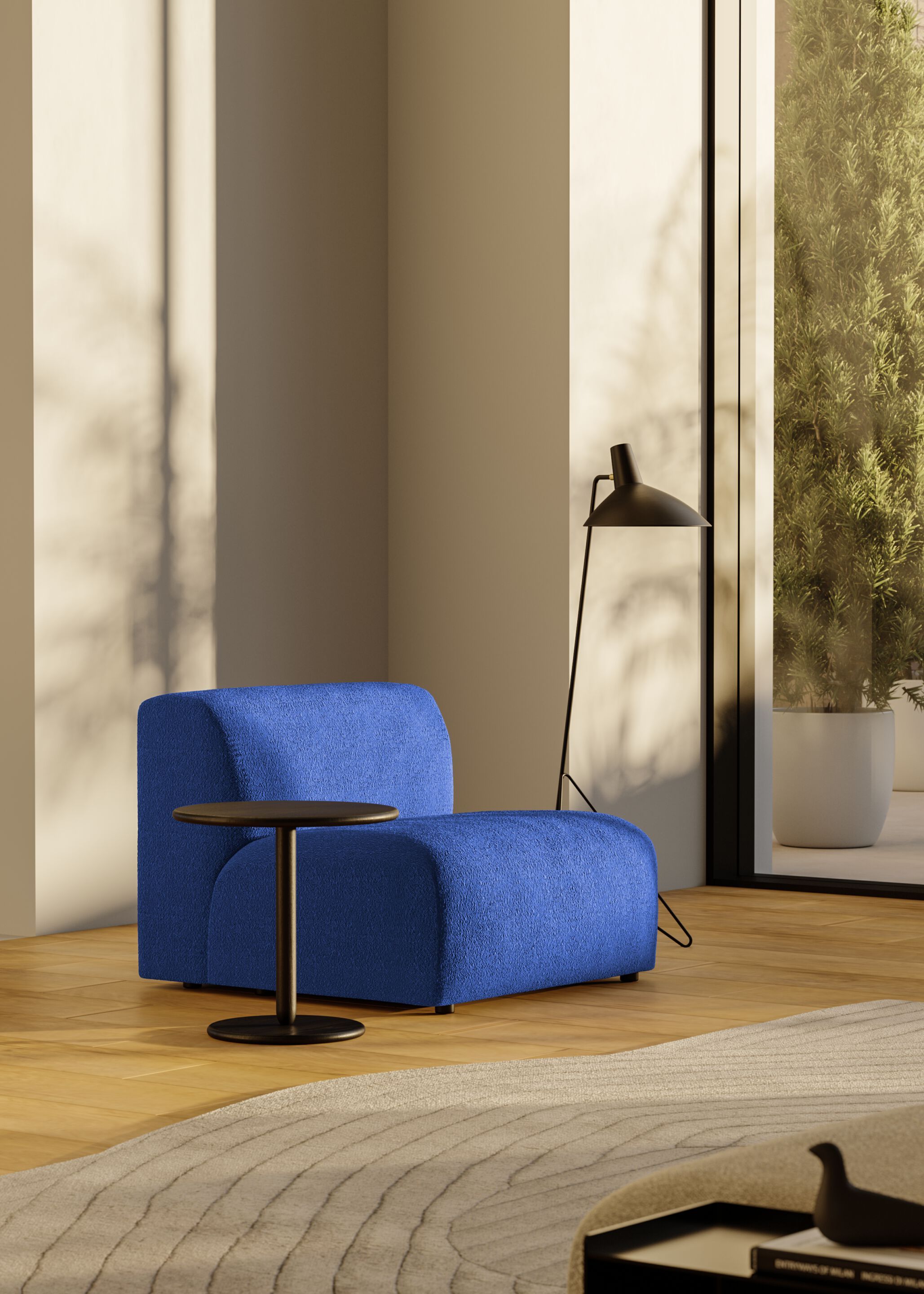 Съемное кресло из ткани Omelette Editions Savoye ARCH-00121539 - Вид №3