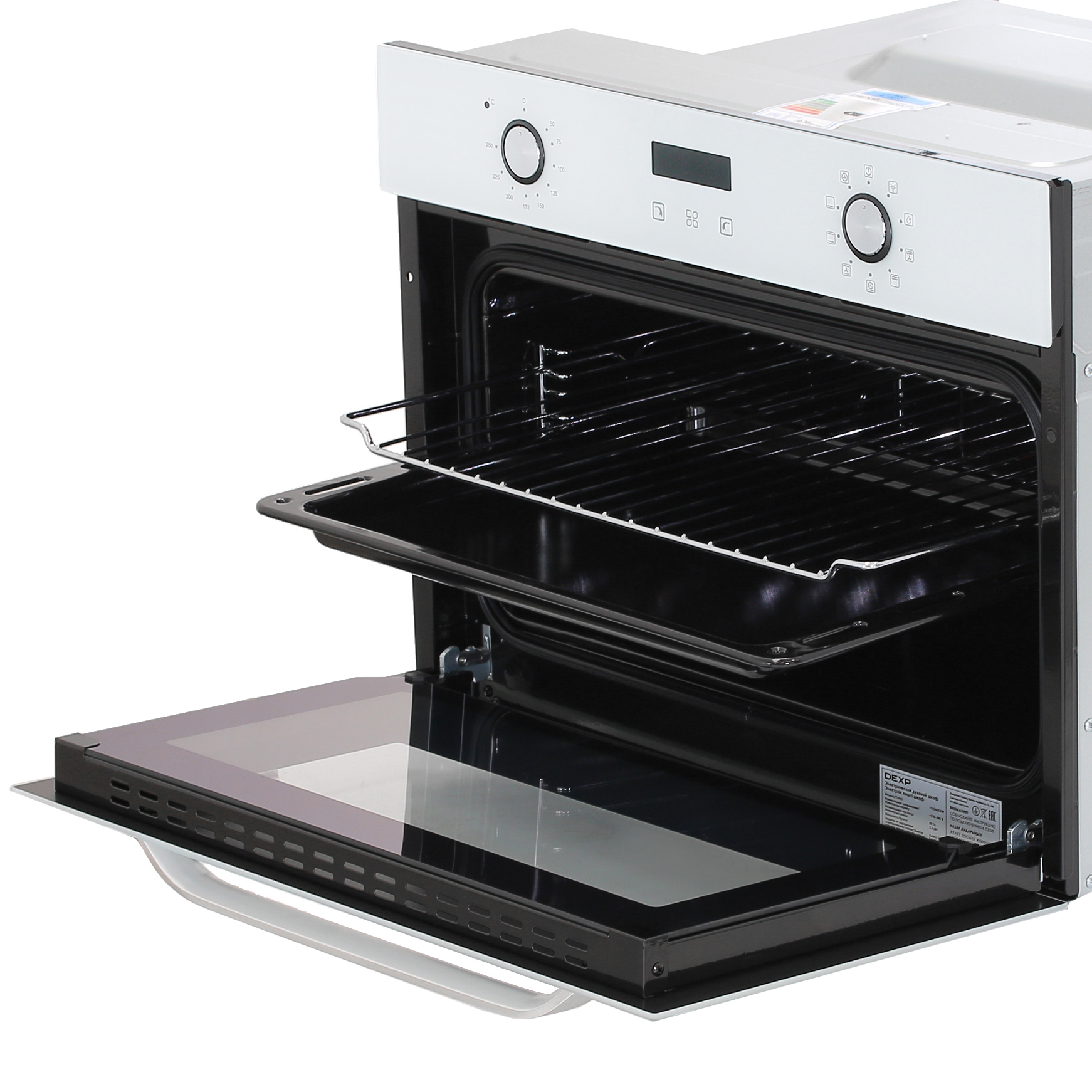 5404675 Электрический духовой шкаф DEXP 1YLO60CDW белый STDN-0009874 - Вид №5