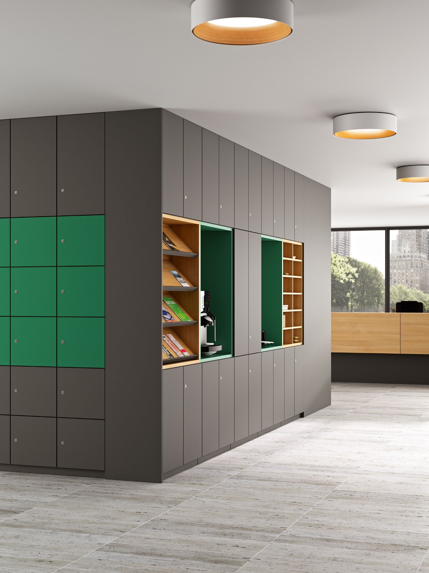 Модульная офисная мебель werner works basic S ARCH-00111045 - Вид №1