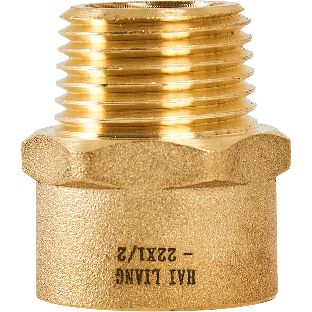 Муфта переходная Hailiang ø1/2"x22 мм наружная резьба медь STLM-2174465 - Вид №1