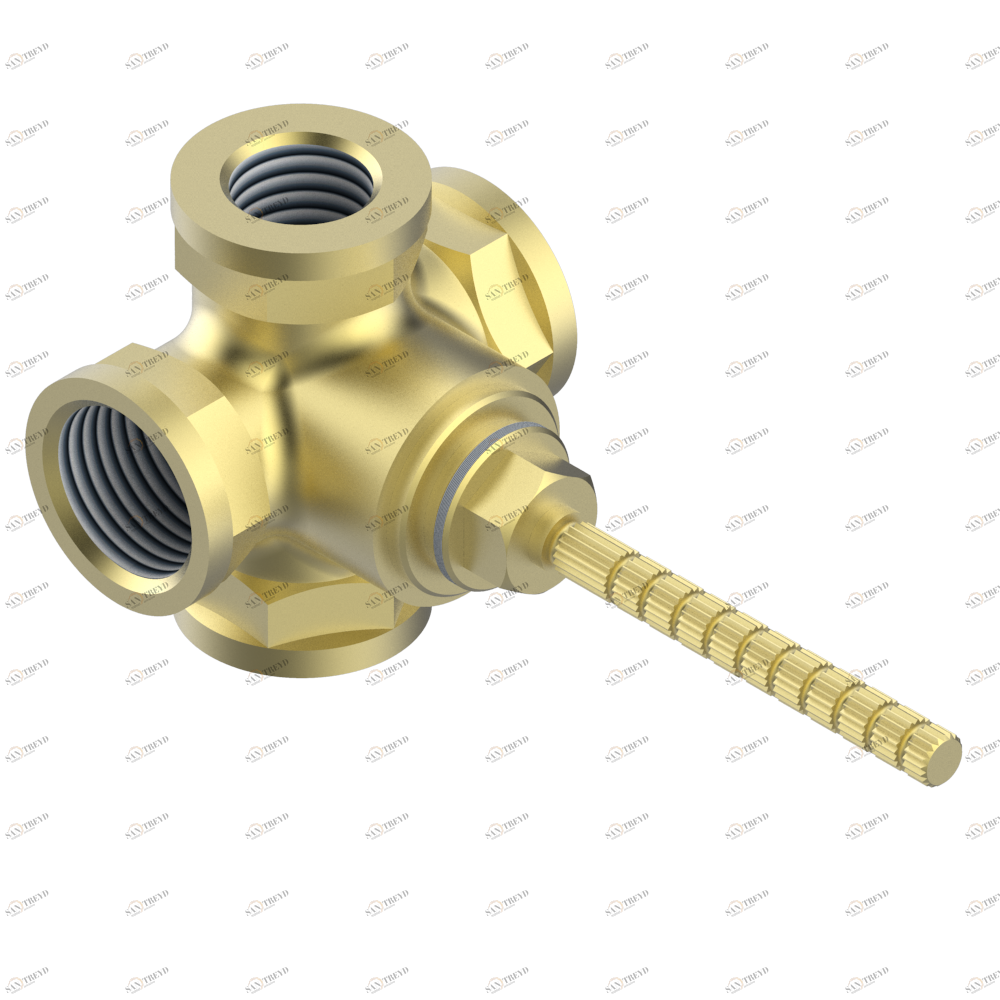 G00-50/4VMA Встраиваемый 4-ходовой дивертор без накладной гарнитуры Thg-paris прочие артикулы THG Без отделки 