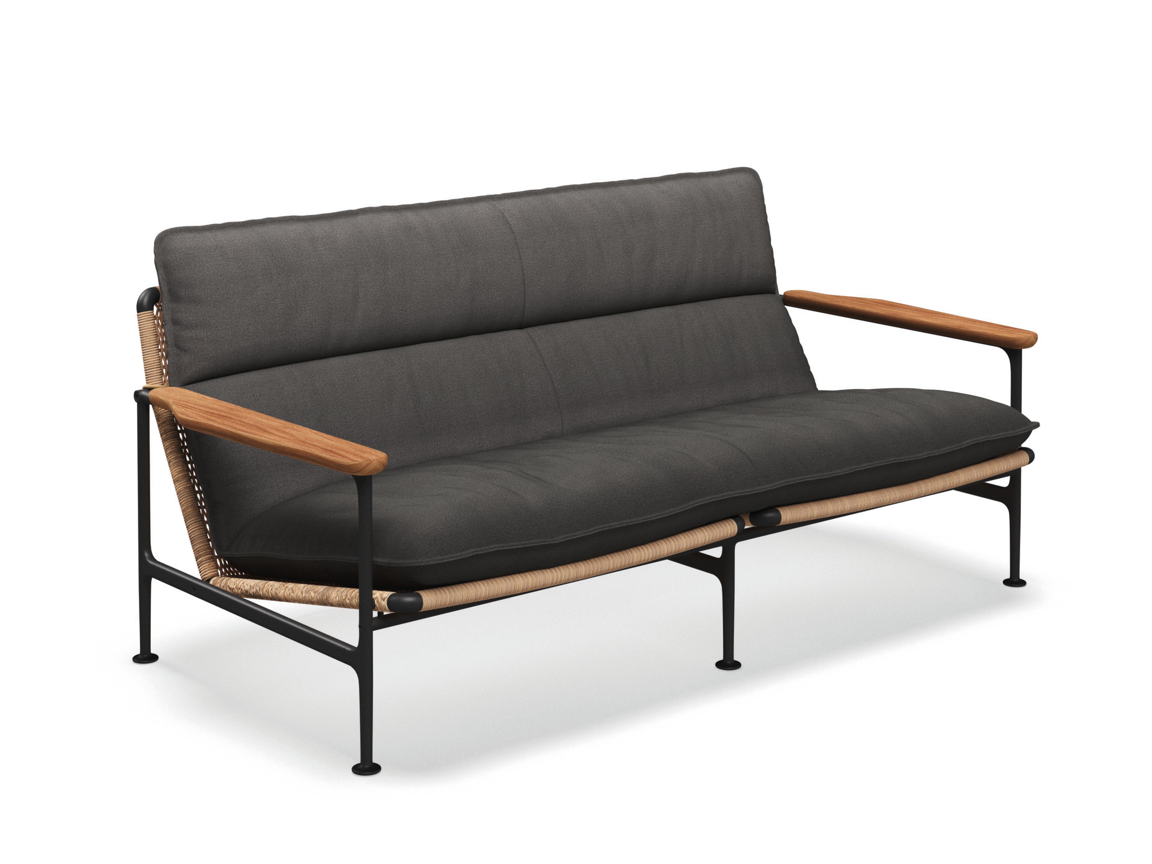 2-местный тканевый садовый диван Gloster Zenith ARCH-00141556