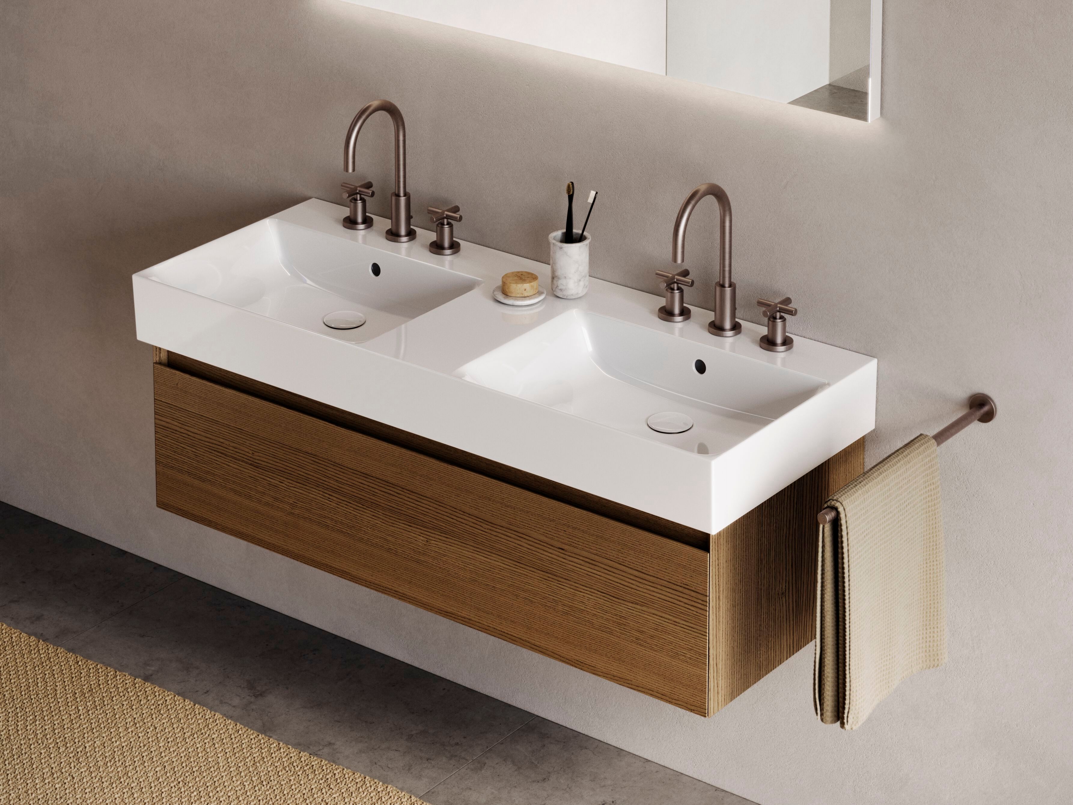 Прямоугольная двойная раковина CERAMICA CATALANO премиум ARCH-00054050 - Вид №1