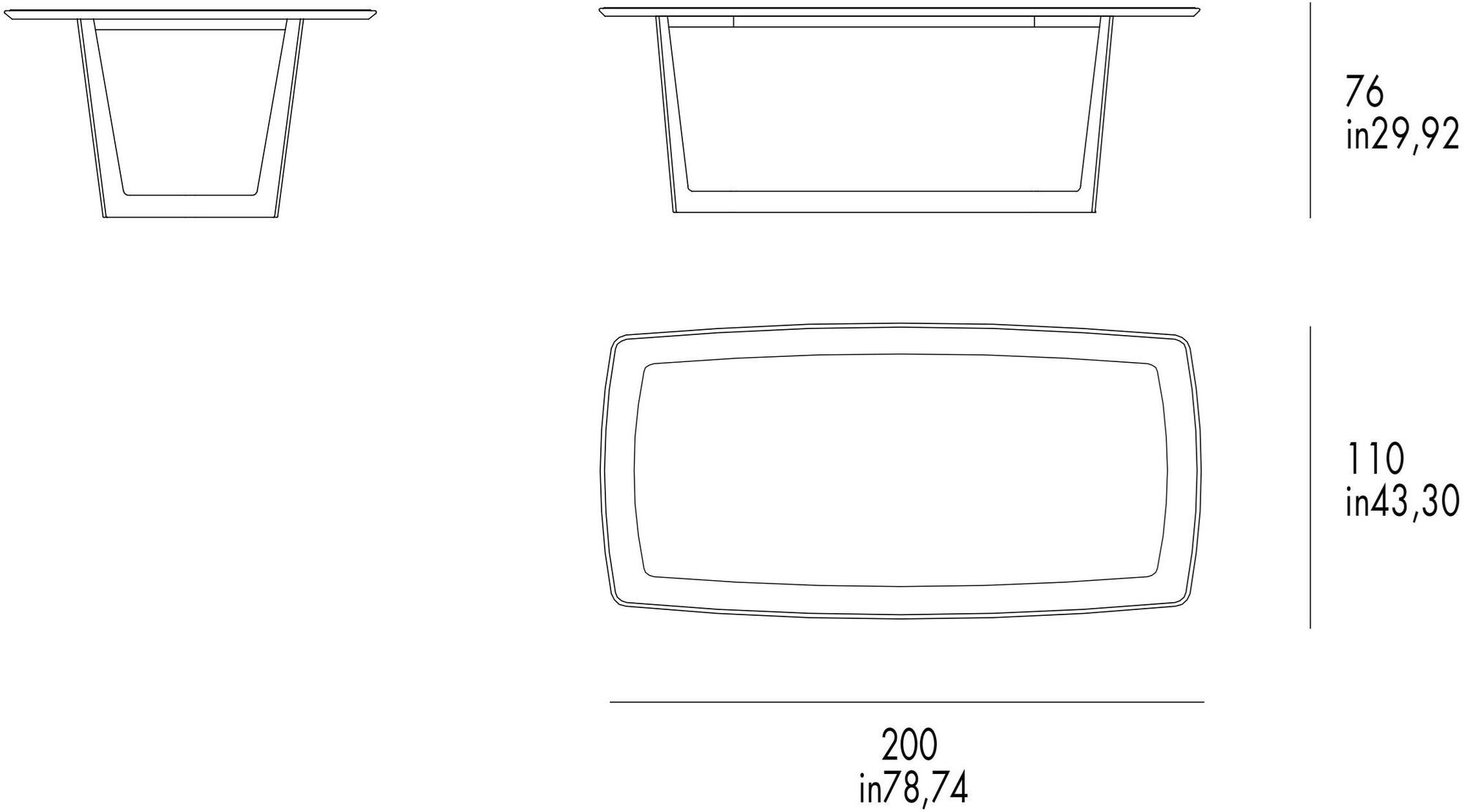 Grilli Прямоугольный обеденный стол Octopus 800404 - Вид №5