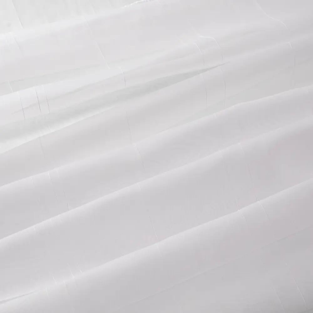 Тюль GARDEN Дождь белый сетчатый 1 м/п 89390617 STLM-1571340