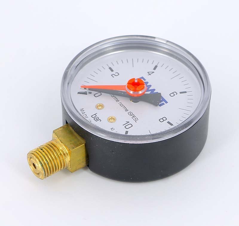 Манометр радиальный 63 мм 1/4'' 10 бар EMMETI 612010 - Вид №2