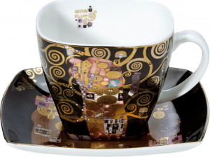1046875 Goebel Чашка с бл. 250мл "Ощущение" Климт Фарфор