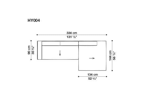 Ткань сад диван B&B Italia Outdoor HYBRID ARCH-00117020 - Вид №36