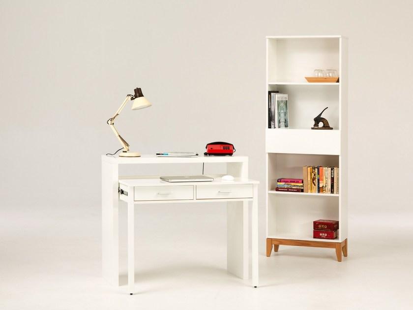 Woodman Открытый книжный шкаф из меламина Blanco 123208008012 - Вид №2