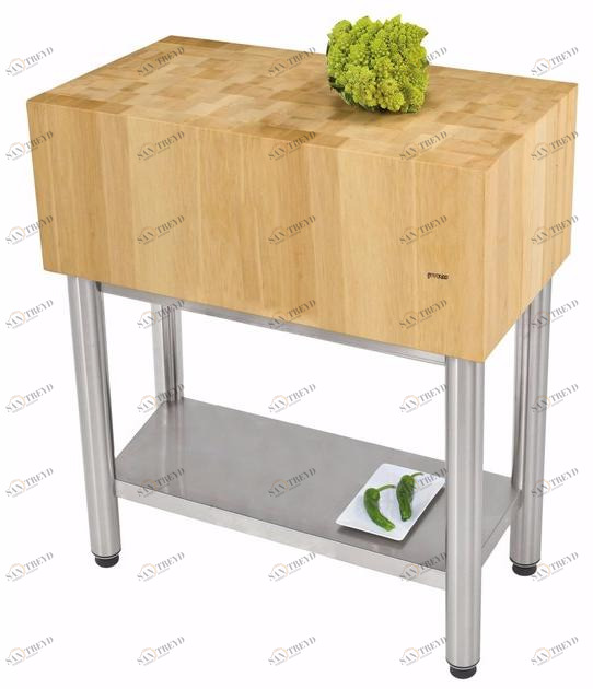 JOKODOMUS Мясной блок из нержавеющей стали и дерева Auxilium sun-id-1442662