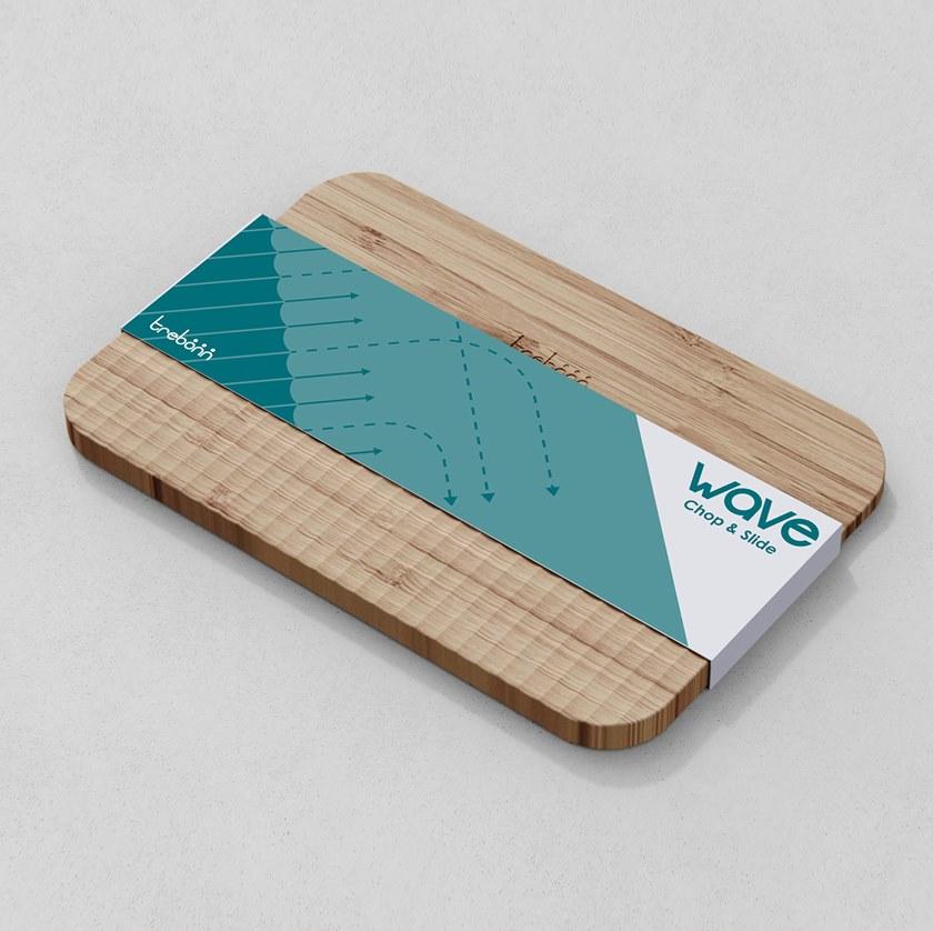 Trebonn Разделочная доска из бамбука с направляющим узором  1020105  - Вид №6