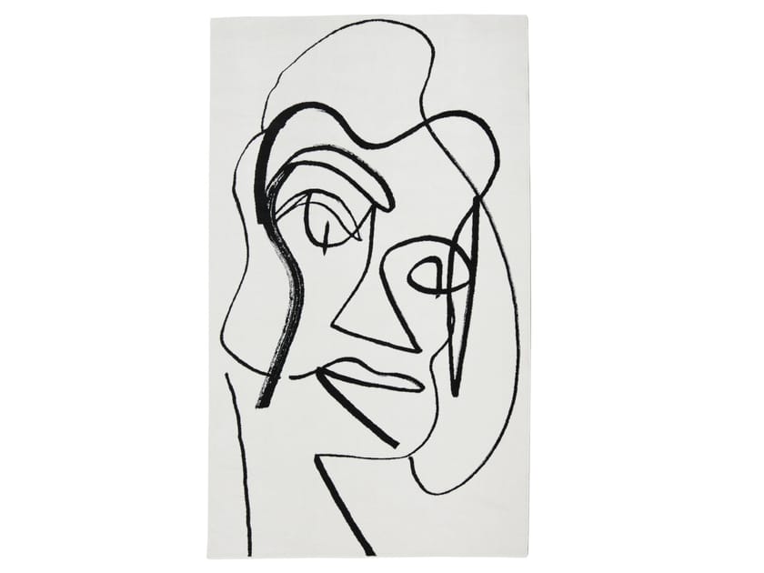 Прямоугольный полипропиленовый ковер на заказ DIZA HEAD ARCH-00151708