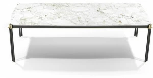Capital Collection Прямоугольный мраморный стол для гостиной Tudor