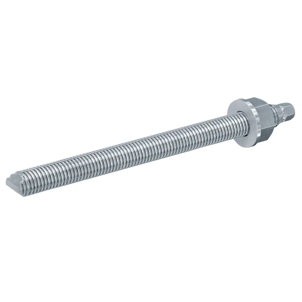 Шпилька Fischer RG M20x350 мм класс прочности 6.8, оцинкованная, 10 шт. 82733609 STLM-2079286  - Вид №1