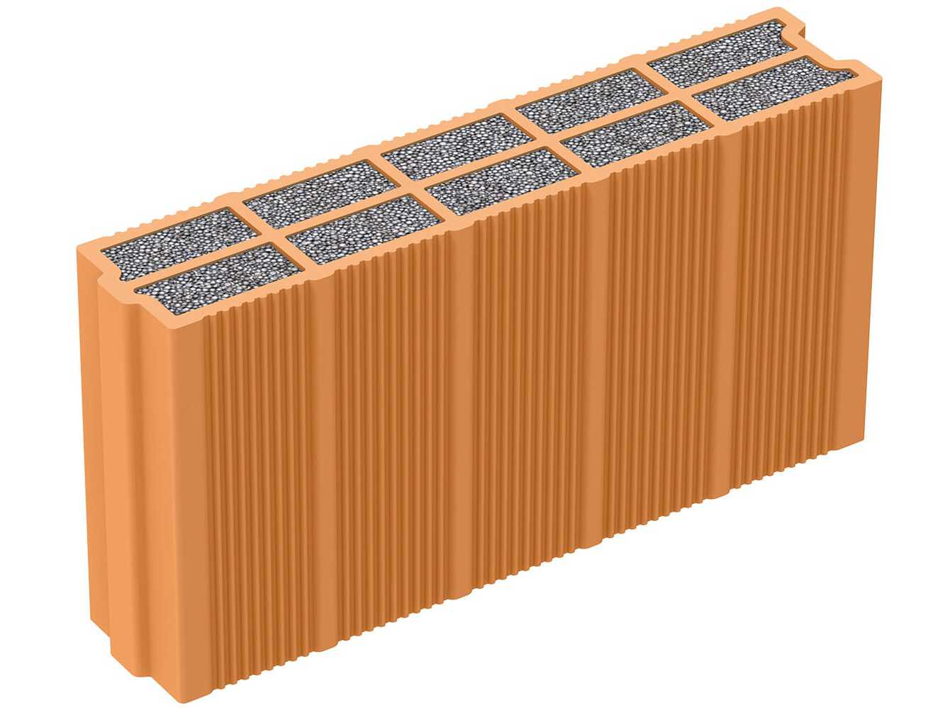 Теплоизоляционный кирпичный блок Fornaci Laterizi Danesi Normablok Plus ARCH-00044165 - Вид №1