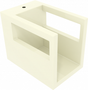 GLCEBI0113 Консоль приставная для установки чаши биде GSG CERAMIC