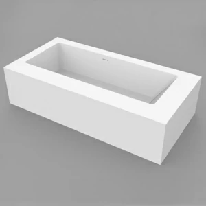 Dimasi Ванна прямоугольная отдельностоящая Ivory Big 3 белая