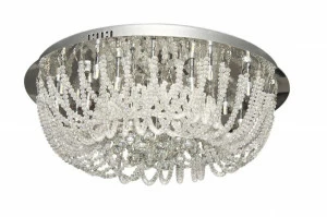 Потолочный светильник ST Luce SL хрусталь SL529.102.21 ST LUCE ДИЗАЙНЕРСКИЕ, КАСКАДНЫЕ 073263 Прозрачный;серебро